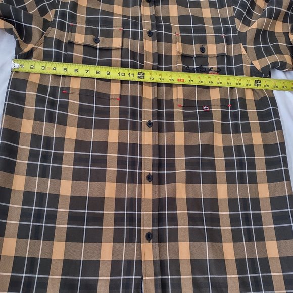 SOUTHPOLE Men's L SPG Function Plaid Button Down Shirt SP-2K Collection - Picture 8 of 10